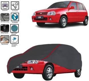 Delphinium Car Cover For Maruti Suzuki Zen, Zen 0.8L, Zen 1.0i, Zen Edge, Universal For Car (With Mirror Pockets)