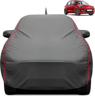 FABTEC Car Cover For Hyundai Grand i10 (With Mirror Pockets)
