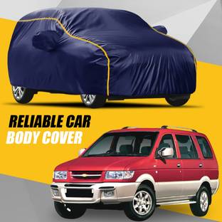 WAKLANE Car Cover For Chevrolet Tavera (With Mirror Pockets)