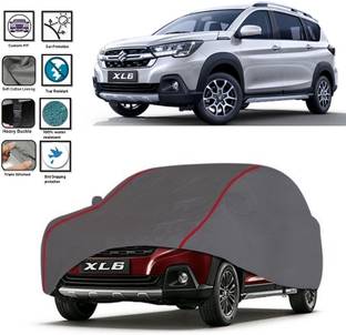 Delphinium Car Cover For Maruti Suzuki XL6, XL6 Alpha AT Petrol, XL6 Alpha Petrol, XL6 Zeta Petrol, Universal For Car (With Mirror Pockets)