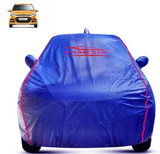 FAMEXON Car Cover For Hyundai Grand I10 Nios Asta 1.2 Kappa VTVT, Alto K10 0.8L 12C (With Mirror Pockets)