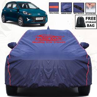 FAMEXON Car Cover For Hyundai Grand i10 Asta Option (With Mirror Pockets)