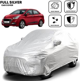 Delphinium Car Cover For Hyundai Xcent, Universal For Car (With Mirror Pockets)