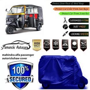 Tamanchi Autocare Car Cover For Mahindra Universal For Autorickshaw