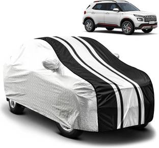 CARZEX Car Cover For Hyundai Venue (With Mirror Pockets)