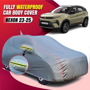 Otoroys Car Cover For Tata Nexon, Nexon AMT, Nexon 1.2 Revotron XE, Nexon 1.2 Revotron XM (With Mirror Pockets)