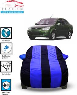 FUZICON Car Cover For Ford Fiesta Zxi (With Mirror Pockets)