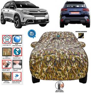 BOTAUTO Car Cover For Citroen C5 Aircross, Universal For Car (With Mirror Pockets)