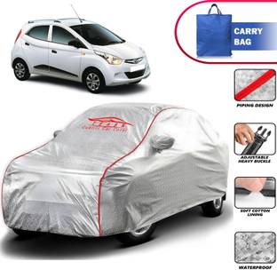 TEASN Car Cover For Hyundai Eon (With Mirror Pockets)
