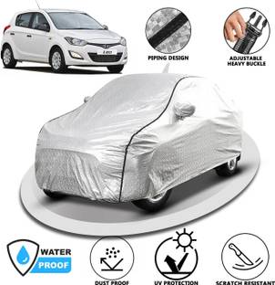 FABTEC Car Cover For Hyundai i20 (With Mirror Pockets)