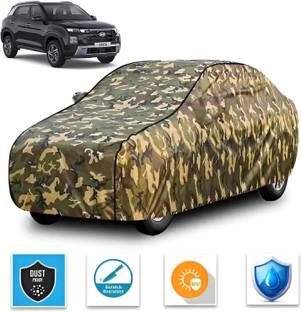 FABTEC Car Cover For Hyundai Creta (With Mirror Pockets)