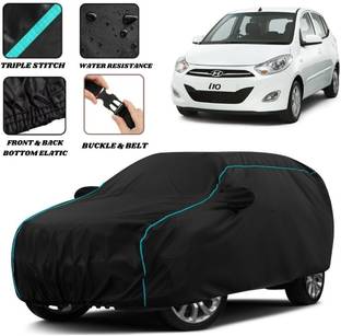 VOICO Car Cover For Hyundai i10, i10 1.2L, i10 Era, i10 Magna 1.1L, i10 Sportz 1.1L, i10 Sportz 1.1L LPG (With Mirror Pockets)
