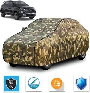 FABTEC Car Cover For Hyundai Creta (With Mirror Pockets)