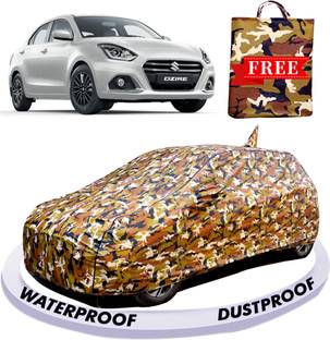 FABZEX Car Cover For Maruti Suzuki Dzire (With Mirror Pockets)
