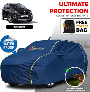 AUTOMOZEXO Car Cover For Renault Triber, Triber RXE Petrol, Triber RXL Petrol, Triber RXZ Petrol (With Mirror Pockets)
