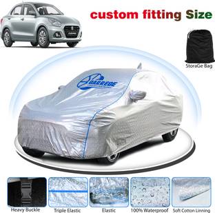 GARREGE Car Cover For Maruti Dzire (With Mirror Pockets)