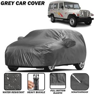 kerwa Car Cover For Mahindra Marshal, Marshal Commander 7505 (D), Marshal DI, Marshal DI DX, Marshal DX Royale (With Mirror Pockets)