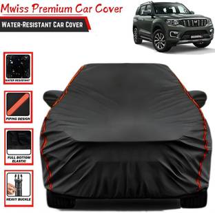 Mwiss Car Cover For Mahindra Scorpio N, Universal For Car (With Mirror Pockets)