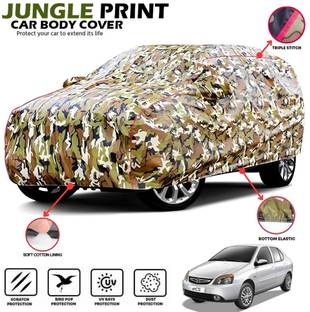 Mwiss Car Cover For Tata Indigo, Indigo CS, Indigo DLS, Indigo GLV, Universal For Car (With Mirror Pockets)