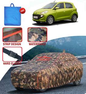 DRIVETREND Car Cover For Hyundai Santro (With Mirror Pockets)
