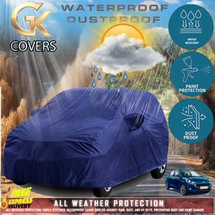 Tamanchi Autocare Car Cover For Hyundai Grand i10 (With Mirror Pockets)