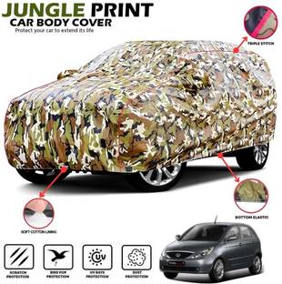 Mwiss Car Cover For Tata Indica, Indica D90, Indica DLX, Indica Dicor, Indica Grande, Indica Manza, Indica Marina, Indica Quadra Jet, Indica Turbo, Indica V2, Indica V3, Indica Vista, Indica Vista Aqua, Indica Vista Terra, Indica Xeta, Indica eV2, Indica eV2 Emax CNG GLS, Indica eV2 Emax CNG GLX, Indica eV2 LS BSIII, Indica eV2 LX BSIII, Indica eV2 eLS, Indica eV2 eLX (With Mirror Pockets)