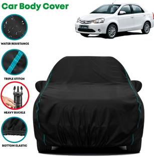 Grizzly Car Cover For Toyota Etios, Etios 1.4 Xclusive, Etios 1.5 Xclusive, Etios Cross, Etios Cross 1.2L G (With Mirror Pockets)