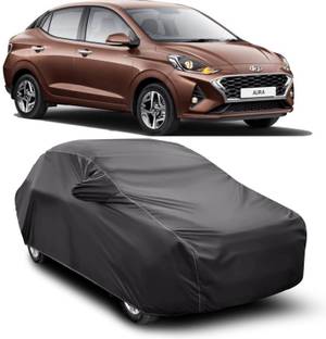 JEHOVA Car Cover For Hyundai Aura (With Mirror Pockets)