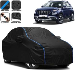 Delphinium Car Cover For Hyundai Venue, Venue E 1.2 Petrol, Venue E 1.4 CRDi, Venue E Diesel, Venue E Petrol (With Mirror Pockets)