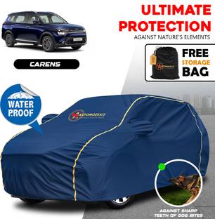 AUTOMOZEXO Car Cover For Kia Carens (With Mirror Pockets)