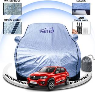 FABTEC Car Cover For Renault Kwid (With Mirror Pockets)