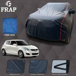 Frap Car Cover For Maruti Suzuki Swift, Swift LXI, Swift VXI Optional, Swift ZXI Plus (With Mirror Pockets)
