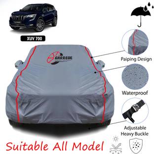 GARREGE Car Cover For Mahindra XUV 700 (With Mirror Pockets)