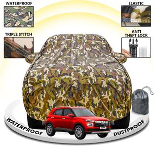 CARZEX Car Cover For Hyundai Venue (With Mirror Pockets)