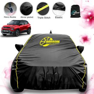GARREGE Car Cover For Tata Punch (With Mirror Pockets)