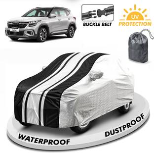 FABTEC Car Cover For Kia SELTOS (With Mirror Pockets)