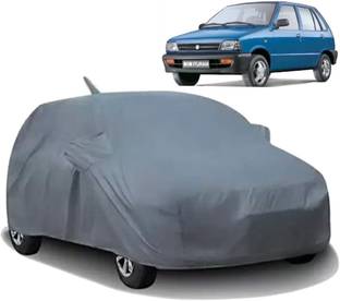 ALMICS Car Cover For Maruti Suzuki 800 (With Mirror Pockets)