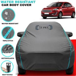 LE PRA Car Cover For Ford Figo 1.2P Titanium MT, Figo 1.2P Titanium Plus MT, Figo 1.5D Titanium MT, Figo 1.5P Titanium AT (With Mirror Pockets)