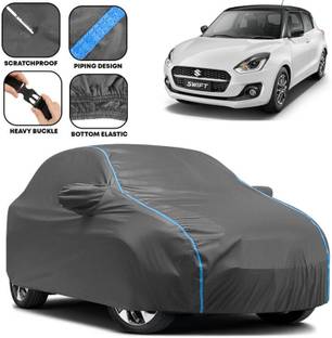 Delphinium Car Cover For Maruti Suzuki Swift, Swift AMT VDI, Swift AMT VXI, Swift AMT ZXI, Swift AMT ZDI (With Mirror Pockets)