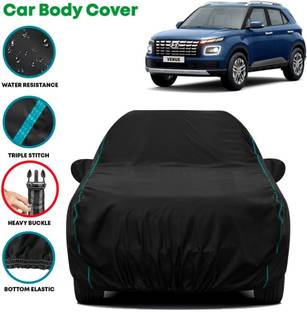 Grizzly Car Cover For Hyundai Venue, Venue E 1.2 Petrol, Venue E 1.4 CRDi, Venue E Diesel, Venue E Petrol (With Mirror Pockets)