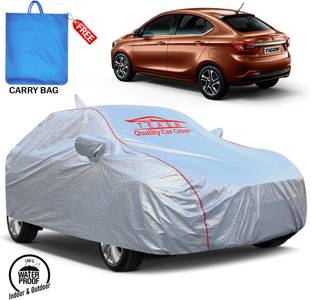 TEASN Car Cover For Tata Tigor (With Mirror Pockets)