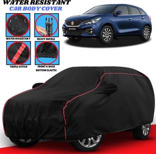 Grizzly Car Cover For Maruti Suzuki Baleno, Baleno 1.2 Alpha, Baleno 1.2 CVT Delta, Baleno 1.2 CVT Zeta, Baleno 1.6i (With Mirror Pockets)