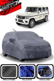 J S R Car Cover For Mahindra Bolero Neo (With Mirror Pockets)