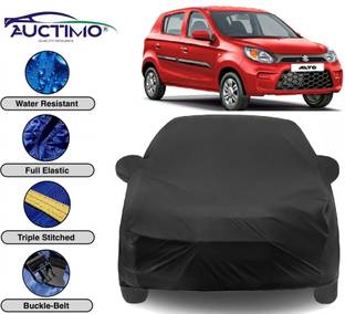 AUCTIMO Car Cover For Maruti Suzuki Alto 800 (With Mirror Pockets)