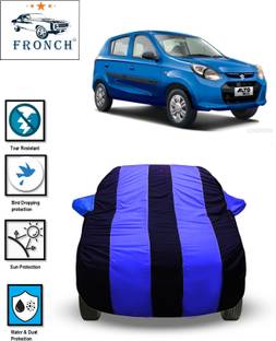 FRONCH Car Cover For Maruti Suzuki, Maruti Alto 800, Alto 800 LX, Alto 800 LXI, Alto 800 STD, Alto 800 VXI, Alto 800 VXI Petrol (With Mirror Pockets)
