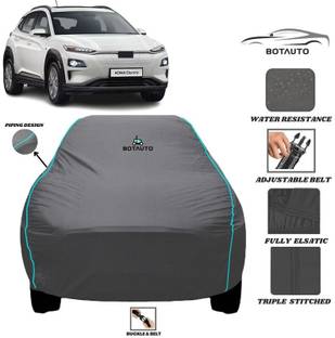 BOTAUTO Car Cover For Hyundai Kona Electric, Universal For Car (With Mirror Pockets)