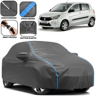 Delphinium Car Cover For Maruti Suzuki Celerio, Celerio Green VXI, Celerio LDi, Celerio LX AT, Celerio VDi (With Mirror Pockets)