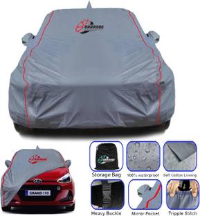 GARREGE Car Cover For Hyundai Grand i10, Grand i10 Asta Option, Grand i10 Magna CNG (With Mirror Pockets)