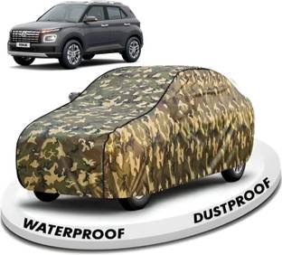 FABTEC Car Cover For Hyundai Venue (With Mirror Pockets)