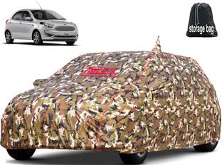 FAMEXON Car Cover For Ford Figo (With Mirror Pockets)